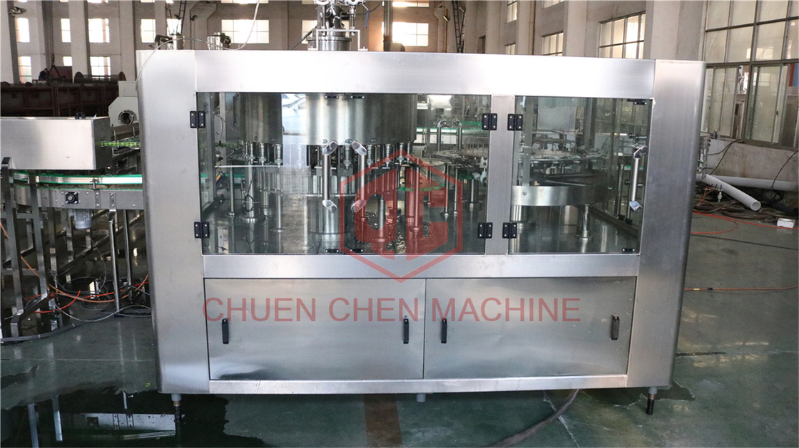 Soft Drink Juice Filling And Capping Machine With Water Packaging Machine