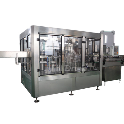 SUS304 3 σε 1 Capper υλικών πληρώσεως Monoblock ενωμένο με διοξείδιο του άνθρακα μηχανή ταξινομώντας ανελκυστήρα μηχανών πλήρωσης ΚΑΠ
